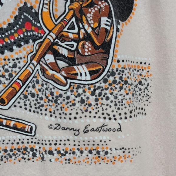 Gooses T-Shirts Australia Aboriginal Art  Graphic T-Shirt Size L Unisex - Picture 8 of 10
